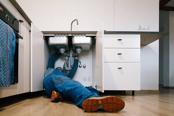 Professional Pipe Repair technician working in Downsville, NY